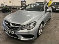 Used Mercedes E250 AMG 204 HP (150 kW) 2014 Silver Cabriolet