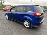 Used Ford Grand C-Max Zetec 120 HP (88 kW) 2016 Blue MPV