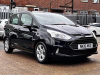 Used Ford B-MAX Zetec 2016 Black MPV