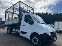 used Vauxhall Movano 2.3CDTI 125BHP CAGED TIPPER