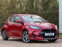 Used Toyota Yaris Hybrid 116 HP (85 kW) 2023 Scarlet flare Hatchback