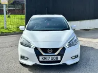 Used Nissan Micra N-Connecta 90 HP (66 kW) 2017 White Hatchback
