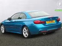 Used BMW 420 Cabriolet Comfort Edition 184 HP (135 kW) 2019 Blue Cabriolet