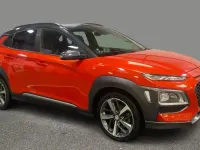 Gebraucht Hyundai Kona Premium 177 PS (130 kW) 2019 Orange SUV