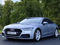 Usado Audi A7 Sportback S-Line 245 CV (180 kW) 2019 Plateado Utilitario