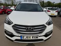 Begagnad Hyundai Santa Fe Premium 2016 Vit SUV
