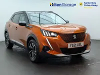 Used Peugeot e-2008 GT 100 kW (136 HP) 2021 Orange SUV