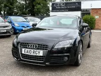Used Audi TT S-Line 170 HP (125 kW) 2010 Black Coupe