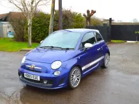Used Abarth 595 160 HP (117 kW) 2015 Blue Hatchback