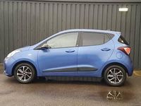 Usado Hyundai i10 GO! 66 HP (48 kW) 2018 Azul Citadino