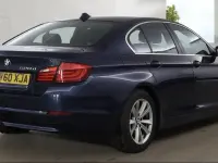 Begagnad BMW 520 2010 Blå Sedan