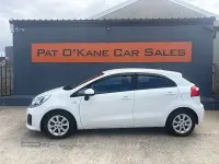 Used Kia Rio 84 HP (61 kW) 2015 White Hatchback