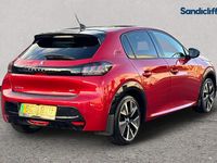 Used Peugeot e-208 Premium 100 kW (136 HP) 2021 Red Hatchback