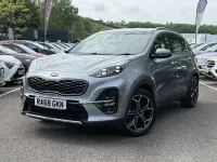 Usado Kia Sportage GT-Line 136 HP (100 kW) 2019 Prateado SUV