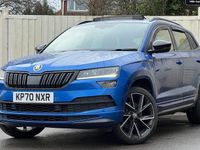 Used Skoda Karoq SportLine 190 HP (139 kW) 2020 Blue SUV