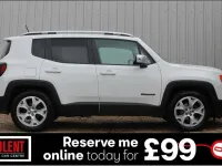 Usado Jeep Renegade Limited 140 CV (102 kW) 2017 Blanco SUV