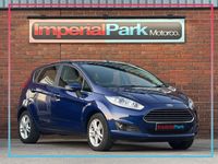 Used Ford Fiesta Zetec 2016 Blue Hatchback