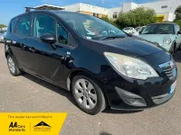Used Vauxhall Meriva 100 HP (73 kW) 2011 Black MPV