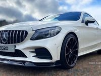 Used Mercedes C300 AMG Line Premium Plus 2020 White Coupe