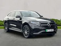 Used Mercedes EQC400 AMG line 300 kW (408 HP) 2023 Black SUV