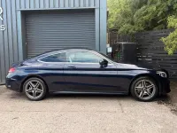 Used Mercedes C180 AMG Line Premium 2019 Blue Coupe