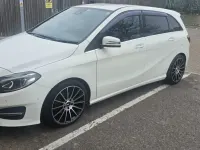 Begagnad Mercedes B180 Executive 122 HK (89 kW) 2016 Vit Minibuss