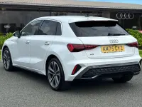 Used Audi A3 S-Line 116 HP (85 kW) 2025 White Hatchback
