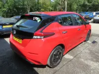 Used Nissan Leaf Acenta 110 kW (150 HP) 2022 Red Hatchback