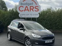 Used Ford Grand C-Max Zetec 125 HP (91 kW) 2017 Grey MPV