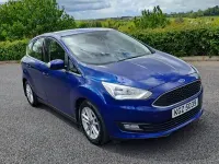 Used Ford C-MAX Zetec 125 HP (91 kW) 2018 Blue MPV