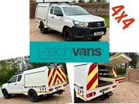 Used Toyota HiLux Active 150 HP (110 kW) 2018 White Pickup