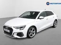 Używany Audi A3 S-Line 2021 Biały Sedan/Limuzyna