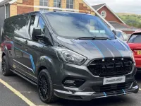 Used Ford Transit Custom Limited 130 HP (95 kW) 2019 Grey Van