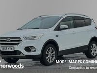 Used Ford Kuga Titanium 120 HP (88 kW) 2018 White SUV