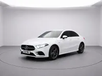 Used Mercedes A250 AMG line 218 HP (160 kW) 2021 White Sedan