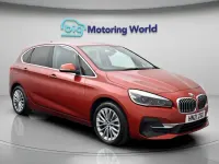 Used BMW 225 Active Tourer Luxury Line 224 HP (164 kW) 2020 Orange MPV