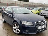 Used Audi A3 102 HP (75 kW) 2009 Blue Hatchback
