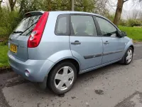 Used Ford Fiesta Zetec 75 HP (55 kW) 2006 Blue Hatchback