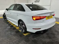 Used Audi A3 Black Edition 116 HP (85 kW) 2019 White Sedan