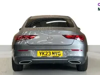 Used Mercedes CLA200 Executive 163 HP (119 kW) 2023 Mountain grey metallic Coupe