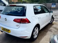 Used VW Golf VII Edition 125 HP (91 kW) 2016 White Hatchback