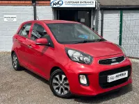 Used Kia Picanto 84 HP (61 kW) 2015 Red Hatchback