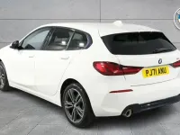 Used BMW 118 Sport Line 134 HP (98 kW) 2021 White Hatchback