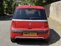Used Peugeot 1007 Sport 110 HP (80 kW) 2005 Red MPV