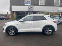 Used VW T-Roc R-line 150 HP (110 kW) 2022 White SUV