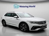 Used VW Tiguan R-line 148 HP (108 kW) 2021 White SUV