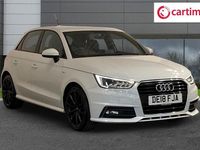 Used Audi A1 Sportback S-Line 125 HP (91 kW) 2018 White Hatchback