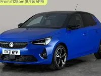 Used Vauxhall Corsa SRi 101 HP (74 kW) 2021 Blue Hatchback