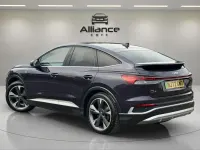 Used Audi Q4 Sportback e-tron S-Line 125 kW (170 HP) 2022 Purple SUV