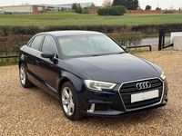 Used Audi A3 Sport 116 HP (85 kW) 2018 Blue Sedan